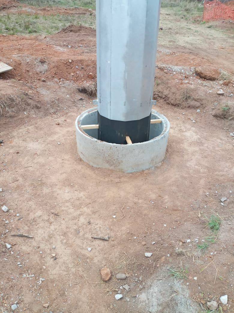 Underground works for power distribution