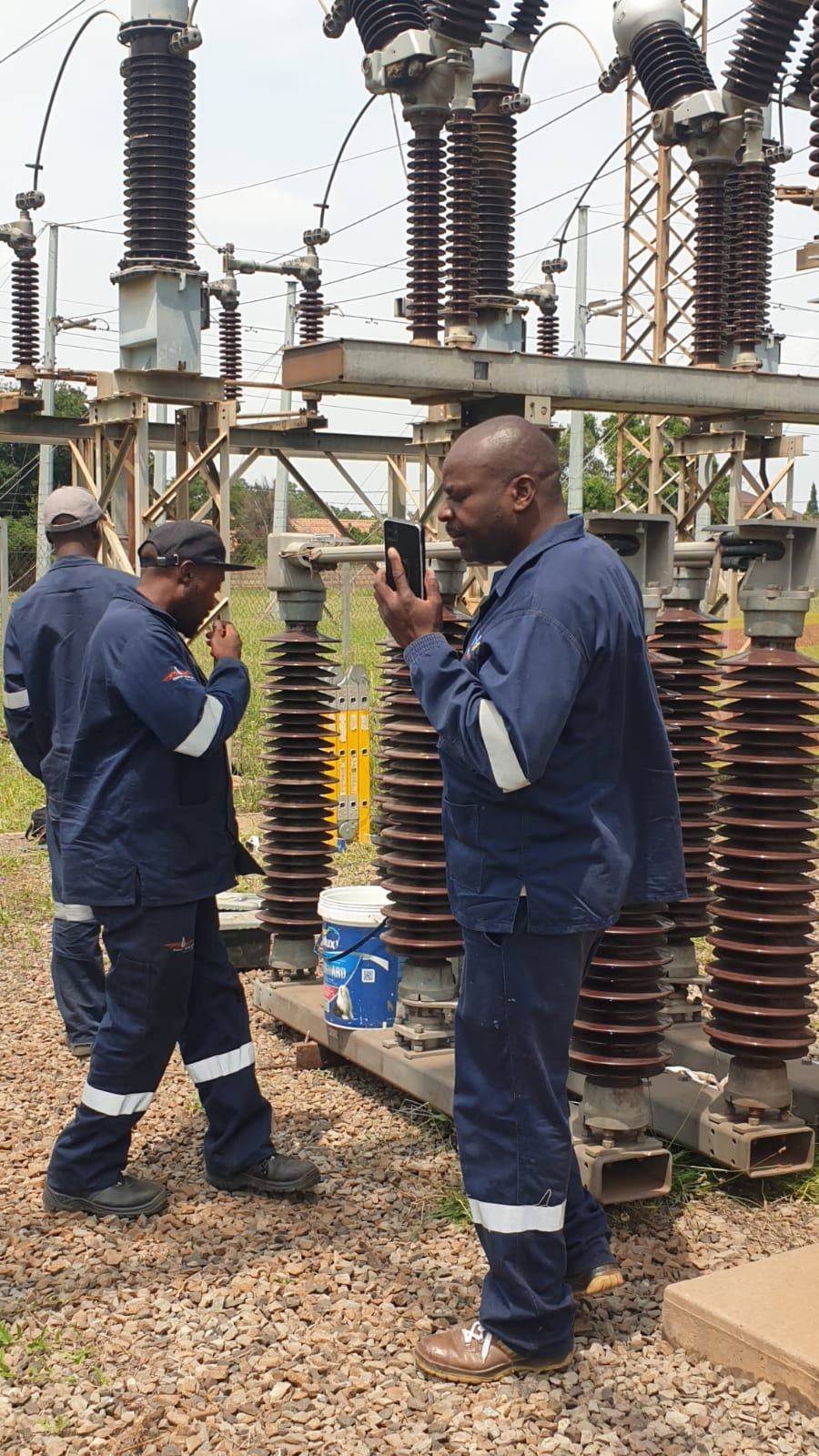 Substation equipment works
