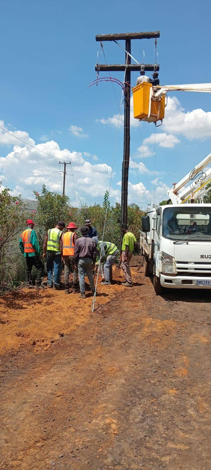 Hopolang Electrical field construction